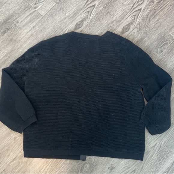 Vineyard vines Grosgrain Trim Ribbed Open Cardigan - Picture 8 of 8